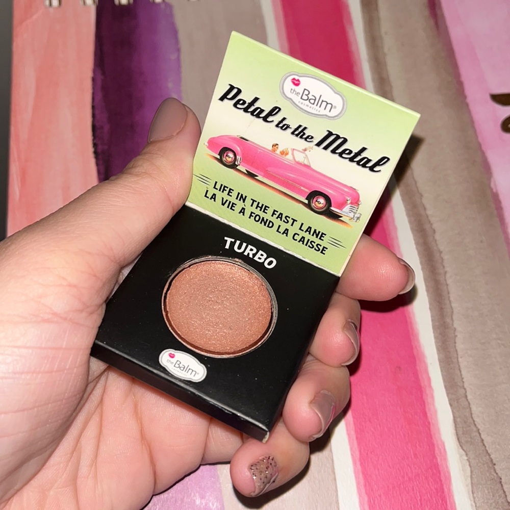TheBalm Cosmetics Petal to the Metal Cream Eyeshadow - Turbo